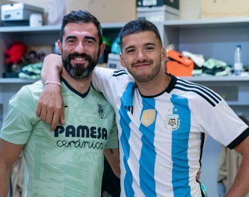 Rulli se despidió de sus compañeros del Villarreal antes de irse al Ajax