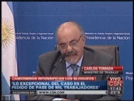 Moyano sólo persigue afectar la distribución de alimentos