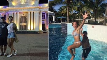 diego maradona y rocio oliva, divertidos en nicaragua diego maradona y rocio oliva, divertidos en nicaragua