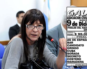 La carrera de galgos en honor a Conti