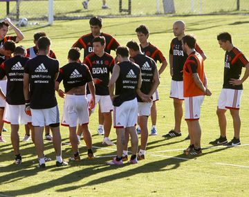River entrenó y recuperó soldados pensando en el Superclásico