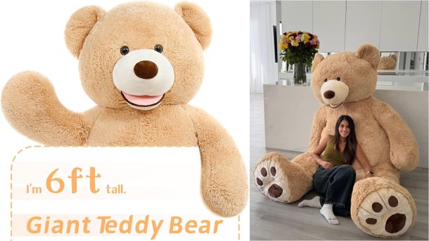 San Valentín: cuánto cuesta el oso gigante que Lionel Messi le regaló a Antonela Roccuzzo