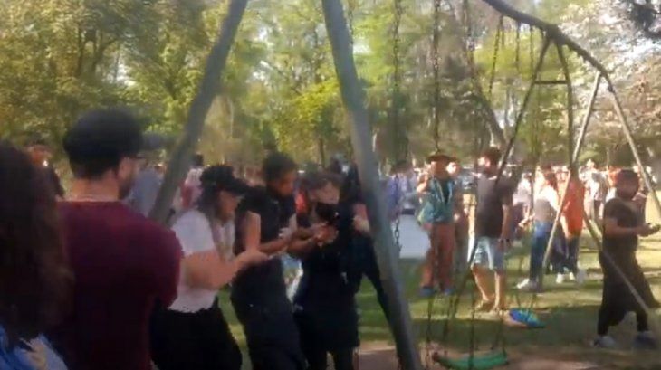 Día de la Madre: batalla campal en una parrilla de Ituzaingó