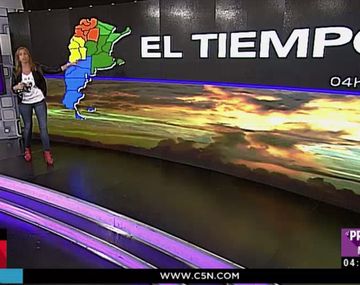 Pronóstico del tiempo para todo el país en C5N