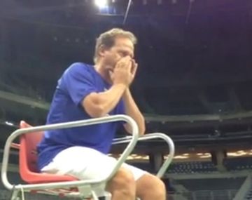 Las locuras de Jaite en la previa de la Davis en Praga