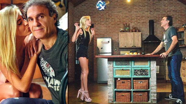 La producción de Oscar Ruggeri y su hija Candela