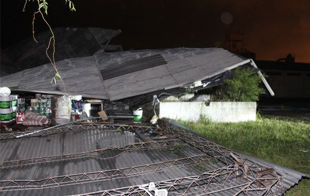 Un tornado causó destrozos en la capital de Córdoba