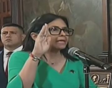 Delcy Rodríguez juró como nueva presidenta de Venezuela: la frase que resonó con fuerza