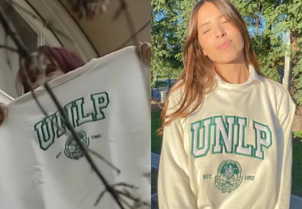 Dónde comprar el buzo de la Universidad de La Plata que mostró Cristina Kirchner