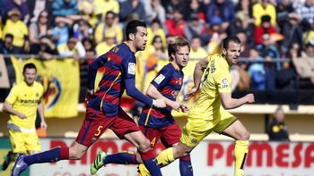 barcelona ganaba tranquilo, pero se durmio y villarreal se lo empato en 5 minutos barcelona ganaba tranquilo, pero se durmio y villarreal se lo empato en 5 minutos