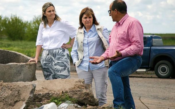 Patricia Bullrich en 9 de Julio.