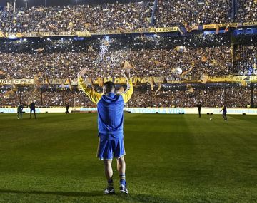 El gesto de Riquelme en Boca con un símbolo del ascenso que es viral