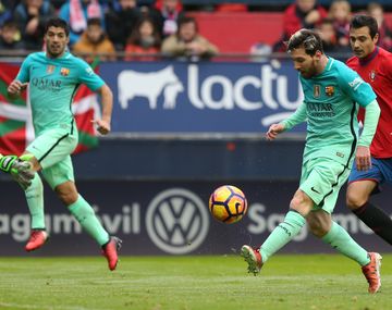 Lionel Messi la pica