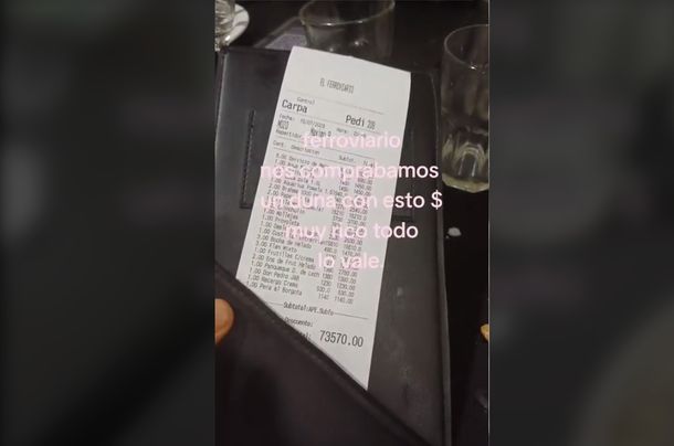 Fueron a una parrilla de Liniers, gastaron $73.570 y se volvieron viral: Nos comprábamos un Duna