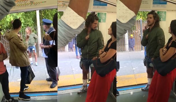 Quisieron linchar a Rodrigo Eguillor en el tren y lo obligaron a bajar