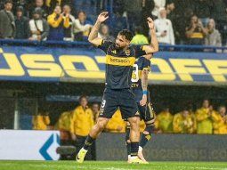 Una aplanadora: Boca goleó 5-0 a Newells de local y se subió a la cima