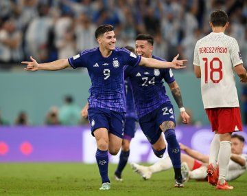 El gol de Julián Álvarez marcó un récord para la Selección Argentina