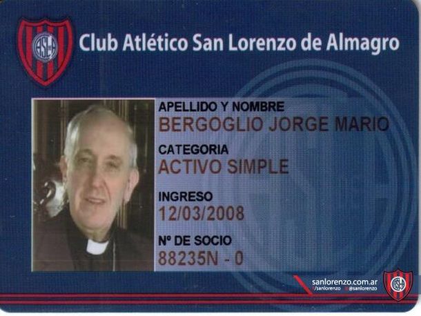 San Lorenzo, una de las pasiones del nuevo Papa