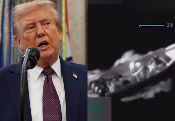 Donald Trump anunció el ataque a una embarcación de Venezuela: Murieron 11 terroristas en combate