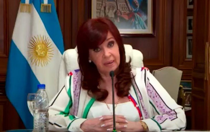 Cristina Kirchner en el juicio de Vialidad.