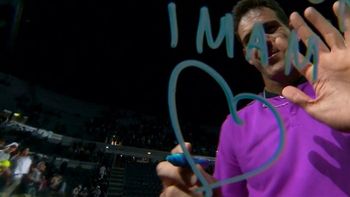 Mensaje de Del Potro para la mamá Mensaje de Del Potro para la mamá