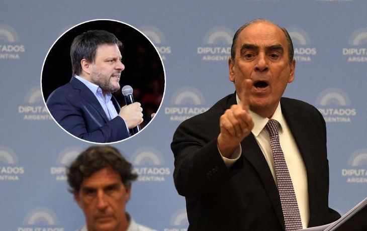 Debate caliente: fuerte cruce entre Santoro y Francos