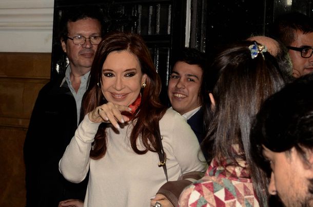 Cristina Kirchner en el Instituto Patria