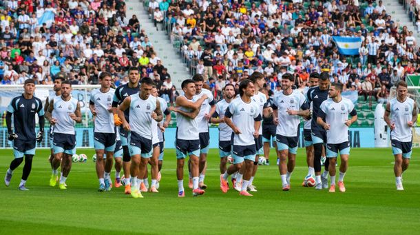 Locura por la Selección Argentina en España: más de 20.000 fanáticos presenciaron el entrenamiento abierto