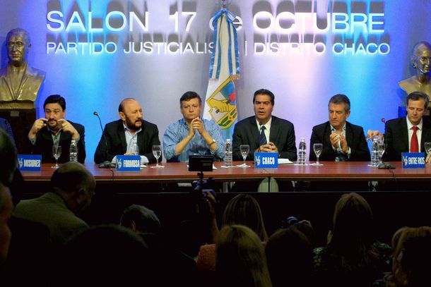 Contundente respaldo de gobernadores del NEA a Scioli de cara al balotaje