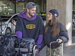 Tini Stoessel y De Paul se dejaron ver juntos en el Mutua Madrid Open