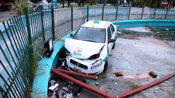 Dos pasajeras resultaron heridas