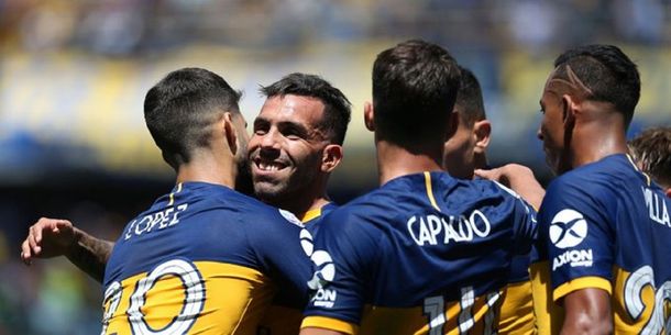 Boca goleó a Arsenal en La Bombonera y volvió a la punta de la Superliga