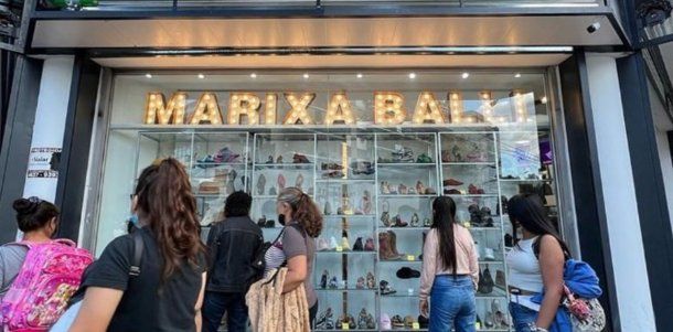 Marixa Balli cerró su local de ropa en Flores por la crisis económica