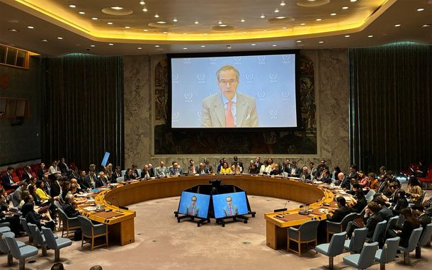 Rafael Grossi advirtió al Consejo de Seguridad de la ONU. Rafael Grossi advirtió al Consejo de Seguridad de la ONU.