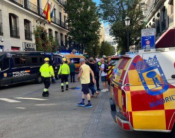 Se derrumbó un edificio en Madrid: al menos cuatro desaparecidos