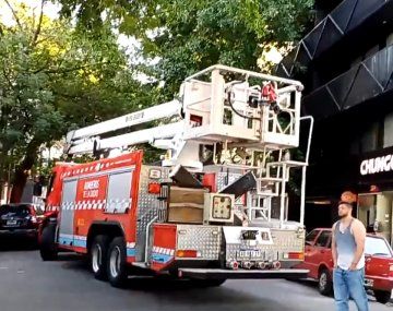 Hubo un principio de incendio en un edificio de Villa Crespo: hay evacuados