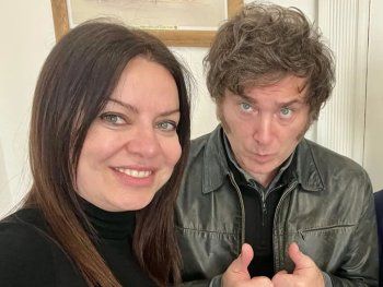 Sandra Pettovello y Javier Milei