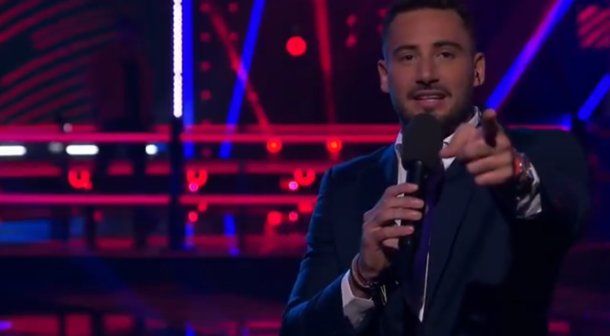 El blooper de Nico Occhiato en la La Voz Argentina: Ámazing