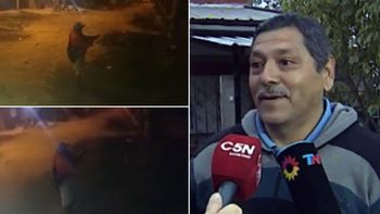 Guillermo, el dueño de la casa baleada Guillermo, el dueño de la casa baleada