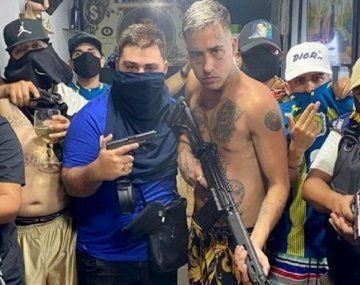 Encontraron medio kilo de cocaína en la barbería donde Zaramay posó con armas