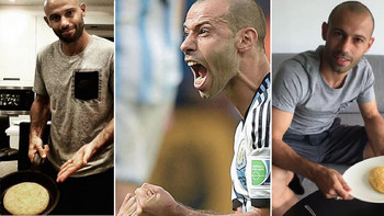 hay que poner huevo: el alimento festeja su dia con mascherano como figura hay que poner huevo: el alimento festeja su dia con mascherano como figura