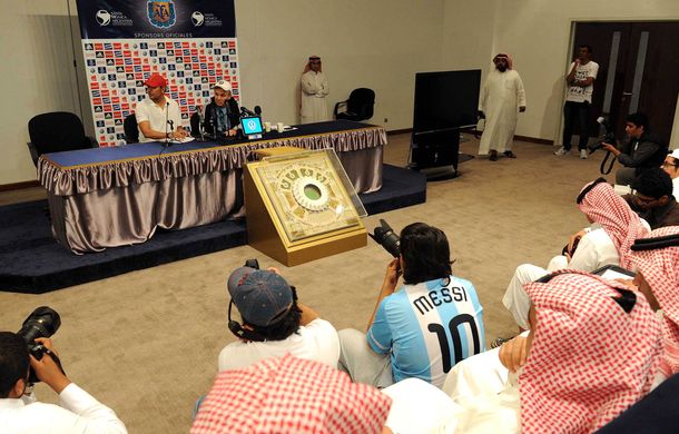 Millonarios ingresos para la AFA por el amistoso en Arabia