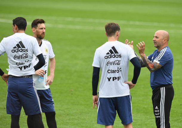 Sampaoli repitió equipo por cuarta vez y tiene todo listo para enfrentar a Islandia