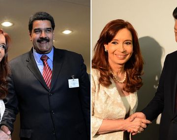 Cristina se reunió con sus pares de Venezuela y China