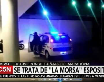 Detienen a un cuñado de Maradona por robar