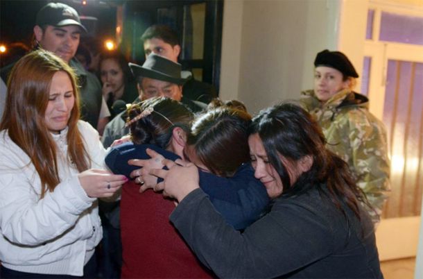 La joven rescatada no para de llorar y está con mucho miedo