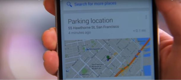 ¿Cómo Google sabe dónde dejaste estacionado el auto?