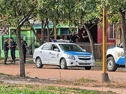 La escena donde fue encontrada muerta la adolescente. Foto: Uno Entre Ríos. La escena donde fue encontrada muerta la adolescente. Foto: Uno Entre Ríos.