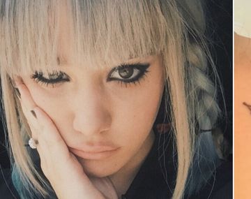 Ángela Torres se filmó cuando se estaba tatuando: mirá el resultado