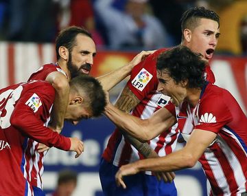 Deliró Simeone: Luciano Vietto marcó en el derby de Madrid